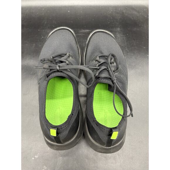 OOFOS OOmg Sport LS Mens Size 12 US Black White Lace-Up Comfort Recovery Shoes - Picture 5 of 8